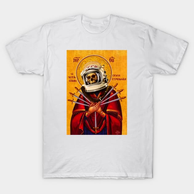 Sputnik T-Shirt by Fiddlercrab